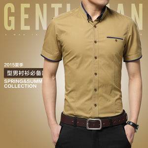 New Arrival Brand Men's Summer Business Shirt