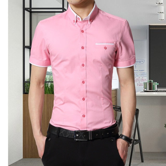 New Arrival Brand Men's Summer Business Shirt