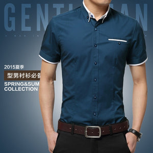 New Arrival Brand Men's Summer Business Shirt