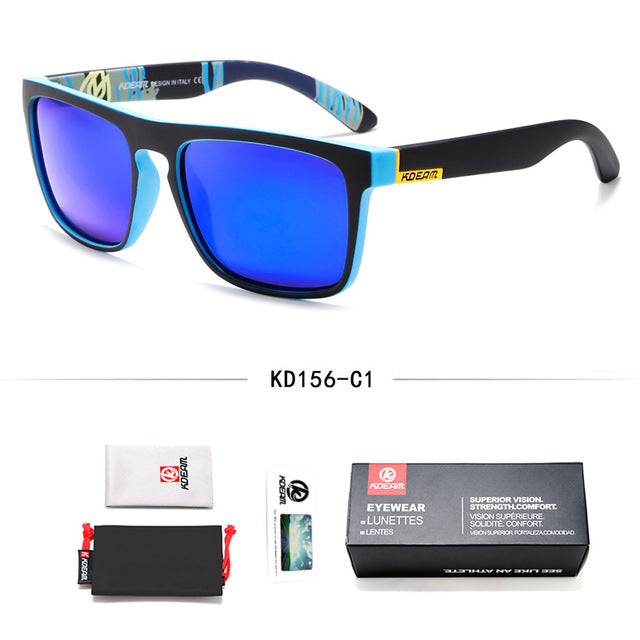 Men Classic Design All-Fit Mirror Sunglass