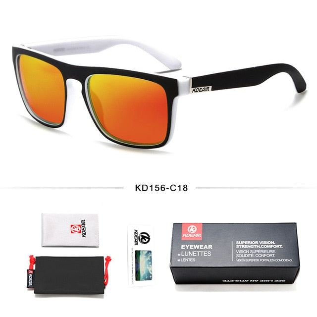 Men Classic Design All-Fit Mirror Sunglass