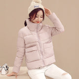 Fashion Short Style Cotton padded Parkas Coat