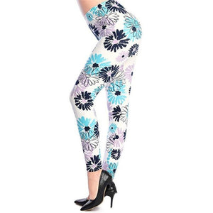 New Fashion Camouflage Printing Elasticity Leggings Fitness For Women Pant  Milk Legging