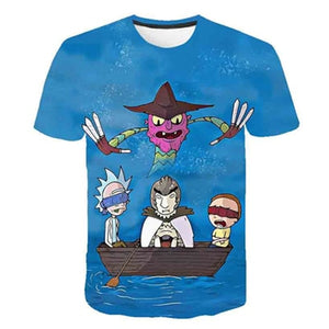 t Men Summer Anime T-Shirt Short Sleeve Tees O-neck Tops