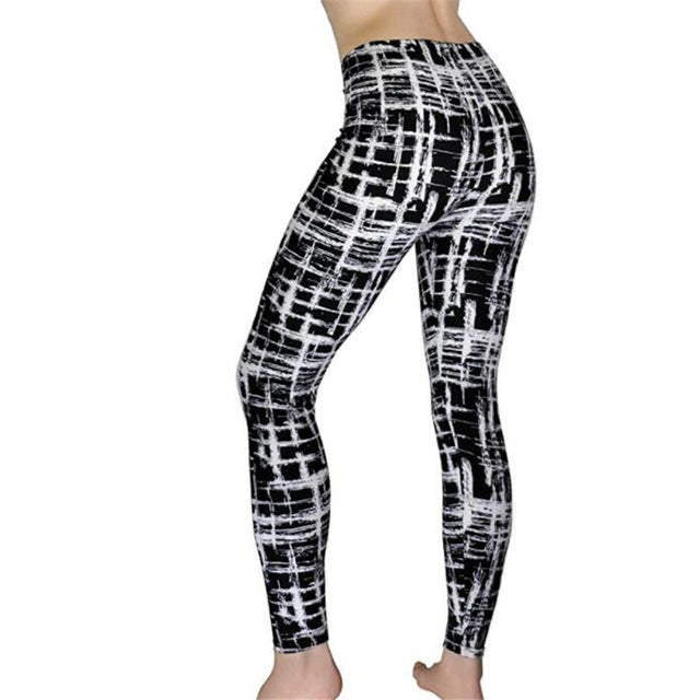 New Fashion Camouflage Printing Elasticity Leggings Fitness For Women Pant  Milk Legging