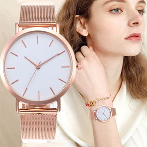 Women's Watches Simple Fashion Luxury Fashionable for Top Model