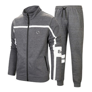 Men Two Pieces Set New Fashion Hooded Sweatshirts Sportswear Men Tracksuit Hoodie Autumn Men Brand Clothes Hoodies+Pants Sets