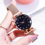 Women Watch Fashion Elegant Magnet Buckle Vibrato Luxury For Female Models