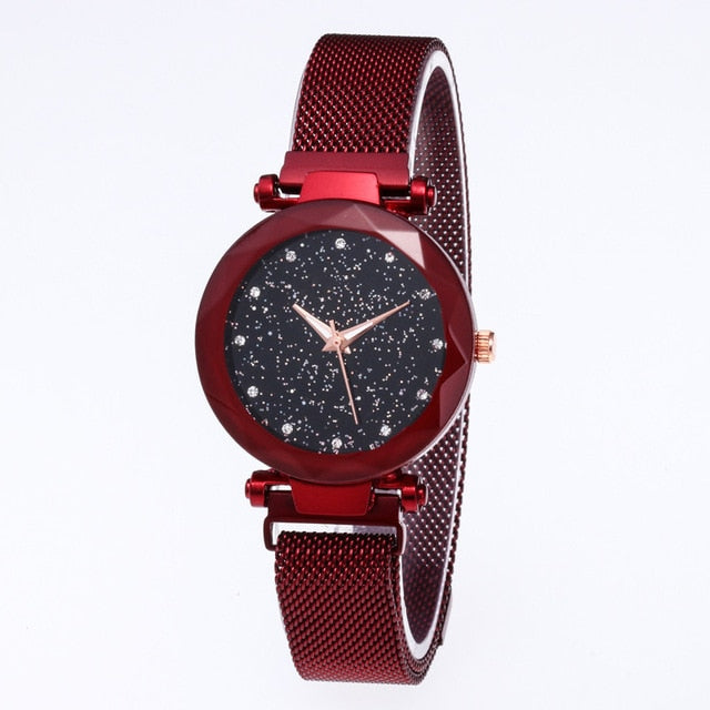 Women Watch Fashion Elegant Magnet Buckle Vibrato Luxury For Female Models