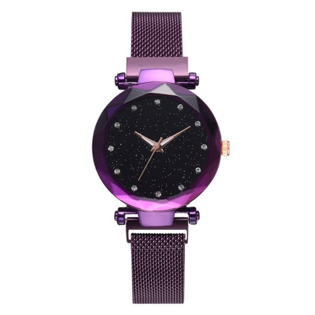 Women Watch Fashion Elegant Magnet Buckle Vibrato Luxury For Female Models