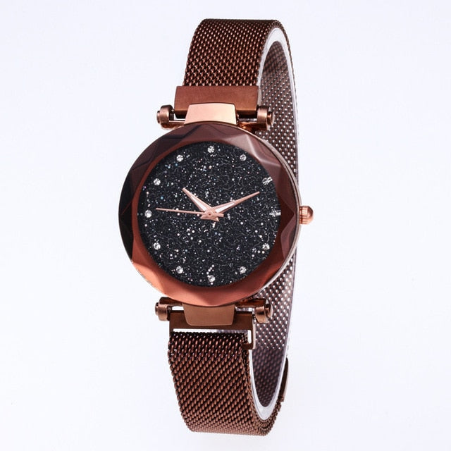 Women Watch Fashion Elegant Magnet Buckle Vibrato Luxury For Female Models