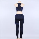 Women Set Sport Suit Clothes Sports Bra&Yoga Pants