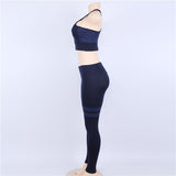 Women Set Sport Suit Clothes Sports Bra&Yoga Pants