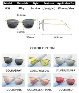 Fashion Classic Women Brand Designer Cat-eye Sunglasses