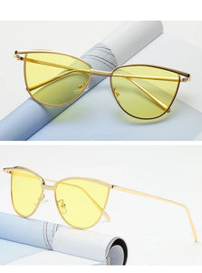 Fashion Classic Women Brand Designer Cat-eye Sunglasses