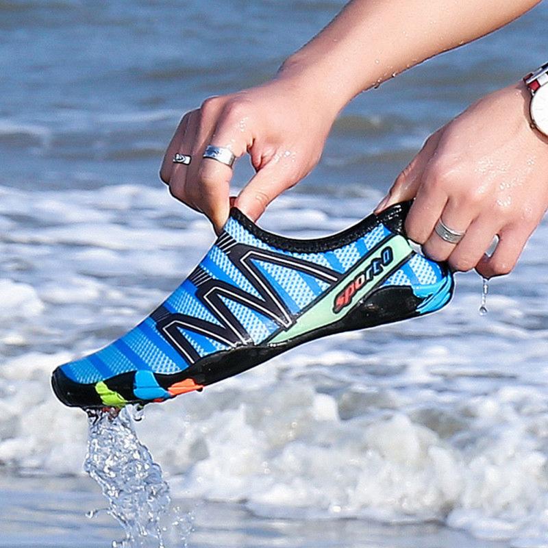 Unisex Sneakers Swimming Shoes Water Sports Aqua Seaside Beach Surfing Slippers Upstream Light Athletic Footwear For Men&Women