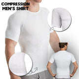 Men's Compression T-Shirt Compression Body Building Summer Slim Dry Quick Under Shirt