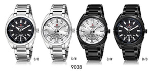 NAVIFORCE New Top Brand Men Watches Full Steel Waterproof Casual Quartz Date Clock Male Wrist watch relogio masculino