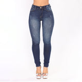 Fashion Jeans Women Pencil Pants High Waist Sexy Slim