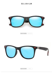 Polarized Sunglasses for Men and Women New Square Sun Glasses Rays Brand Designer Retro Vintage Eyewear