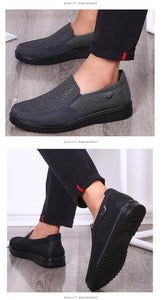 Men's shoes Slip on Loafers Plus size 38-50 Trainer Patchwork None-Woven Breathable Sneakers Casual Drive Shoes