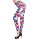 New Fashion Camouflage Printing Elasticity Leggings Fitness For Women Pant  Milk Legging