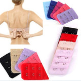 Hot Extenders Portble 5Pcs Women 3 Rows 2 Hooks Lingerie Bra Strap Extender Soft Back Band Extension