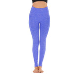 Women's Fashion Seamless Leggings Ladies Athleisure Sportswear Sweat Pants Trousers High Waist Solid Fitness