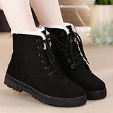 Warm fur plush Insole women winter boots