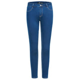 Vintage Slim Style Pencil JeanS High Quality Denim Pants For 4 Season trousers for Female  Fashion Teenager