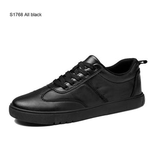 Men Casual Shoes Breathable Wear Resistant Shoes Comfortable Summer White Round Toe Lace up Flat Sneakers