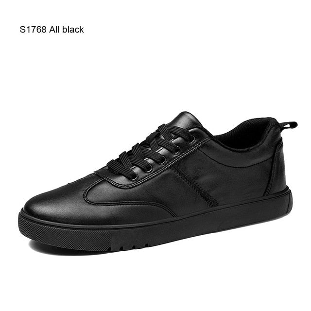 Men Casual Shoes Breathable Wear Resistant Shoes Comfortable Summer White Round Toe Lace up Flat Sneakers