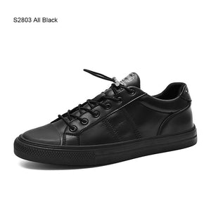 Men Casual Shoes Breathable Wear Resistant Shoes Comfortable Summer White Round Toe Lace up Flat Sneakers