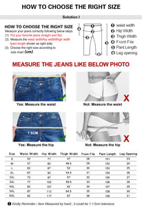 Women High Waist Jeans High Elastic plus size Stretch female washed denim skinny pencil pants