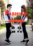 Air Cushion Couple Fashion Sneakers Unisex High Top Shoes