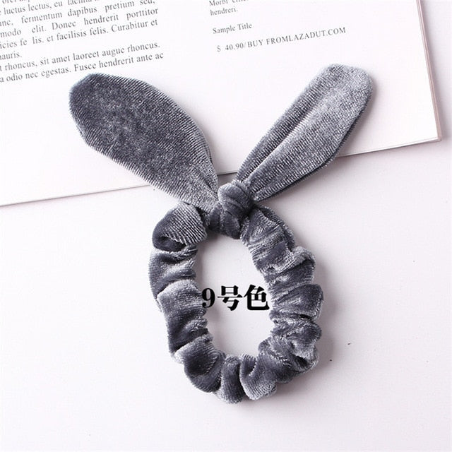 Women Girls Elastic Hair Rubber Bands  For Women Tie Hair Ring Rope Ponytail Holder