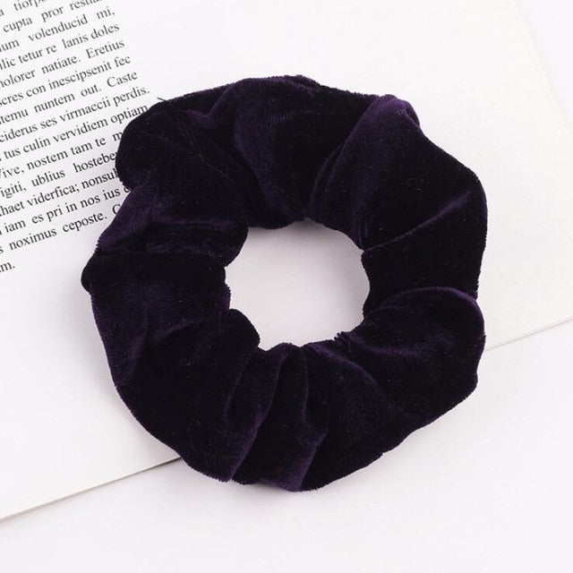 Women Girls Elastic Hair Rubber Bands  For Women Tie Hair Ring Rope Ponytail Holder