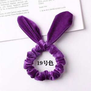 Women Girls Elastic Hair Rubber Bands  For Women Tie Hair Ring Rope Ponytail Holder