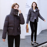 Fashion Short Style Cotton padded Parkas Coat