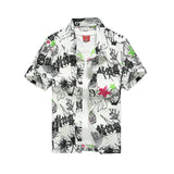 Men Hawaiian Shirt Male Casual Printed Beach Shirts Short Sleeve