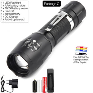 Portable UV LED Flashlight 2 in 1  Light Ultraviolet Torch Urine Detector