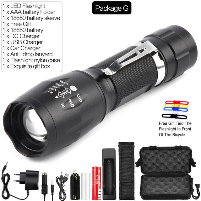 Portable UV LED Flashlight 2 in 1  Light Ultraviolet Torch Urine Detector