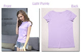 High Quality 18 Color S-3XL Plain Women T-Shirt Cotton Elastic Basic