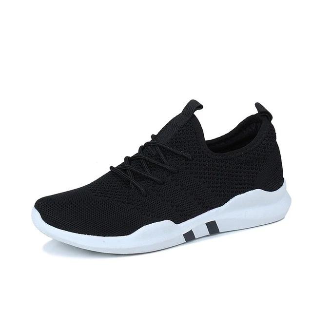 Fashion Men Casual Shoes Lace-Up Breathable Sneakers for Male