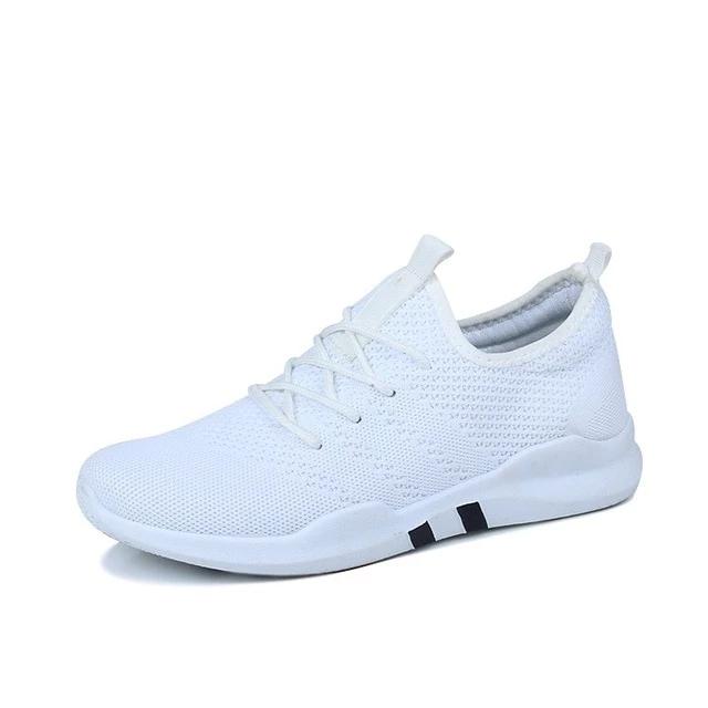 Fashion Men Casual Shoes Lace-Up Breathable Sneakers for Male