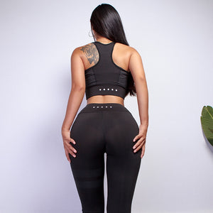 Women Set Sport Suit Clothes Sports Bra&Yoga Pants