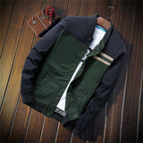 New Men's Jackets Autumn Military Coats Fashion Slim Casual for Men Outerwear Baseball Uniform SA461