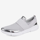 Women Slip On Loafers Casual Comfortable Flats Female  Stretch Shoes