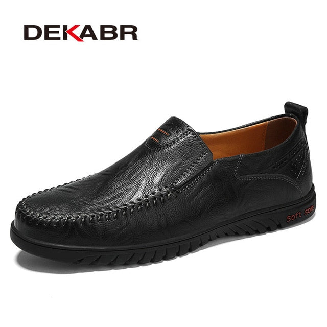 Genuine leather Comfortable Men Casual Shoes