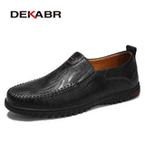 Genuine leather Comfortable Men Casual Shoes